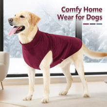 Load image into Gallery viewer, 4-42.5kg Dog Winter Clothes Handsome Home Wear Warm Pet Hoodie Yard Play Clothes Daily Pet Apparel For Medium Large Dogs Labrador Corgi Dog
