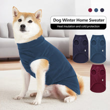 Load image into Gallery viewer, 4-42.5kg Dog Winter Clothes Handsome Home Wear Warm Pet Hoodie Yard Play Clothes Daily Pet Apparel For Medium Large Dogs Labrador Corgi Dog
