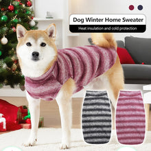 Load image into Gallery viewer, 4-42.5kg Dog Winter Clothes Vest Pet Sweater Soft Knitted Winter Coat Large Breed Season Fall Winter Home Wear Labrador Pullover Pet Supplies
