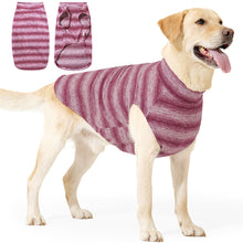 Load image into Gallery viewer, 4-42.5kg Dog Winter Clothes Vest Pet Sweater Soft Knitted Winter Coat Large Breed Season Fall Winter Home Wear Labrador Pullover Pet Supplies
