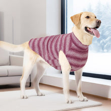 Load image into Gallery viewer, 4-42.5kg Dog Winter Clothes Vest Pet Sweater Soft Knitted Winter Coat Large Breed Season Fall Winter Home Wear Labrador Pullover Pet Supplies

