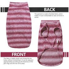 Load image into Gallery viewer, 4-42.5kg Dog Winter Clothes Vest Pet Sweater Soft Knitted Winter Coat Large Breed Season Fall Winter Home Wear Labrador Pullover Pet Supplies
