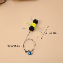 Load image into Gallery viewer, Insect-shaped Feather Cat Toy Replacement Head DIY Replace Cat Teaser Stick Replacement Pendant Pet Toy Accessories For Cat Owners/Lovers
