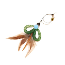 Load image into Gallery viewer, Insect-shaped Feather Cat Toy Replacement Head DIY Replace Cat Teaser Stick Replacement Pendant Pet Toy Accessories For Cat Owners/Lovers
