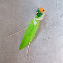 Load image into Gallery viewer, Realistic Bird-Shaped Feather Cat Toy Replacement Head DIY Replace Cat Teaser Stick Replacement Pendant Pet Toy Accessories For Cat Owners/Lovers
