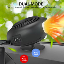 Load image into Gallery viewer, 12-24V Car Heater Fan Car Windshield Defogging Demister Defroster Construction Site Outdoor Hand Warmer Space Heater
