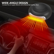 Load image into Gallery viewer, 12-24V Car Heater Fan Car Windshield Defogging Demister Defroster Construction Site Outdoor Hand Warmer Space Heater
