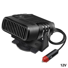 Load image into Gallery viewer, 12V 360 Degree Adjustable Car Heater Portable Electric Quiet Vehicle Small Space Thermostat 2 Level Temperature 12V 24V Car Heater
