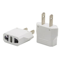 Load image into Gallery viewer, EU Euro KR Plug Adapter US to EU Plug Adapter Travel KR EU Adapter Electric EU KR Plug Converter Power Sockets AC Outlet

