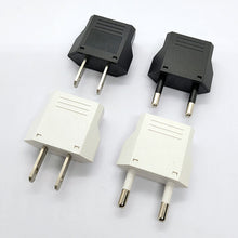 Load image into Gallery viewer, EU Euro KR Plug Adapter US to EU Plug Adapter Travel KR EU Adapter Electric EU KR Plug Converter Power Sockets AC Outlet
