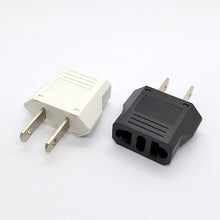 Load image into Gallery viewer, EU Euro KR Plug Adapter US to EU Plug Adapter Travel KR EU Adapter Electric EU KR Plug Converter Power Sockets AC Outlet
