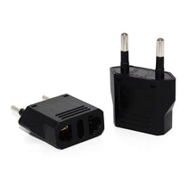 Load image into Gallery viewer, EU Euro KR Plug Adapter US to EU Plug Adapter Travel KR EU Adapter Electric EU KR Plug Converter Power Sockets AC Outlet
