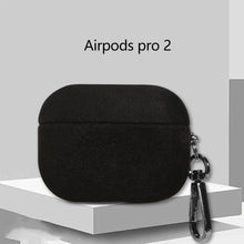 Load image into Gallery viewer, Suede Leather Case For Airpods Pro 2 For Airpods Pro 3 Airpods 4 3 Case Luxury Artificial Leather All Inclusive Case
