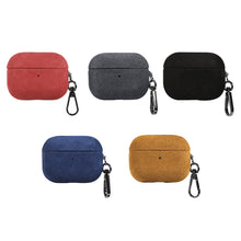 Load image into Gallery viewer, Suede Leather Case For Airpods Pro 2 For Airpods Pro 3 Airpods 4 3 Case Luxury Artificial Leather All Inclusive Case
