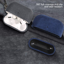 Load image into Gallery viewer, Suede Leather Case For Airpods Pro 2 For Airpods Pro 3 Airpods 4 3 Case Luxury Artificial Leather All Inclusive Case
