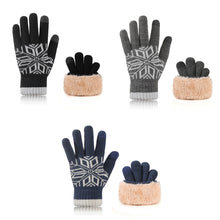 Load image into Gallery viewer, Autumn Winter Motorcycle Gloves Double-layer Touch Screen Thick Velvet Knit Outdoor Motorcycle Accessories Cold Resistant Gloves
