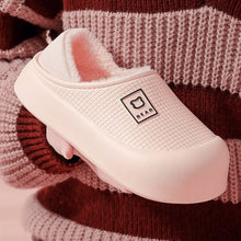 Load image into Gallery viewer, Women's Slippers Winter Soft New Style Heeled Indoor Home Thick Sole Non-Slip Fleece Lined Warm Slippers for Women

