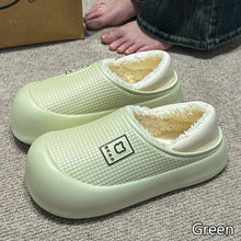 Load image into Gallery viewer, Women's Slippers Winter Soft New Style Heeled Indoor Home Thick Sole Non-Slip Fleece Lined Warm Slippers for Women
