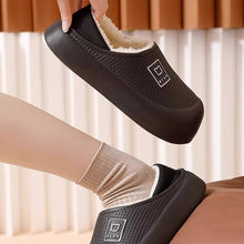 Load image into Gallery viewer, Women's Slippers Winter Soft New Style Heeled Indoor Home Thick Sole Non-Slip Fleece Lined Warm Slippers for Women
