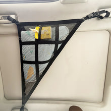 Load image into Gallery viewer, Car Roof Storage Net with Triangular Pouch Design Car Ceiling Organization Mesh for Extended Storage Automotive Accessories
