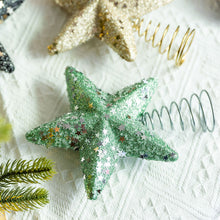 Load image into Gallery viewer, Christmas Tree Topper Glittering Five-Pointed Star Treetop Topper Xmas Tree Decor Ornament Christmas Decorations for Tree
