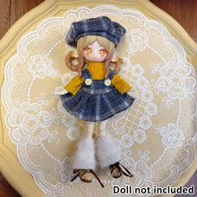 Load image into Gallery viewer, For 11-17cm OB11 Dolls Trendy Girl Forest Style Autumn Winter Dressing Set Doll Accessories Outfit For 8/12 BJD Clothes

