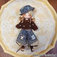 Load image into Gallery viewer, For 11-17cm OB11 Dolls Trendy Girl Forest Style Autumn Winter Dressing Set Doll Accessories Outfit For 8/12 BJD Clothes
