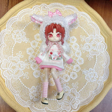 Load image into Gallery viewer, For 11-17cm OB11 Dolls Trendy Girl Forest Style Autumn Winter Dressing Set Doll Accessories Outfit For 8/12 BJD Clothes
