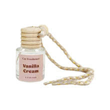 Load image into Gallery viewer, 8ml Car Hanging Bottles Perfume Aromatherapy Refillable Air Freshener Diffuser Oil Fragrance Bottle Vehicle Auto Sapper Pendant
