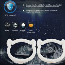 Load image into Gallery viewer, Car Headlight Demon Style Heart LED Angel Eye Ring with APP Control RGB Color Changing DRL for Car Headlight Modification Smartphone Control
