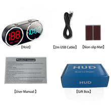 Load image into Gallery viewer, Car Colorful GPS HUD Speedometers Head Up Display Accessories Display Windshield Projector USB Connect
