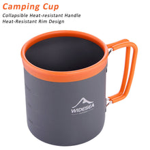 Load image into Gallery viewer, Foldable Heat-Resistant Camping Cup Multi-purpose Aluminum Teapot and Coffee Mug Outdoor Camping Hiking Supplies
