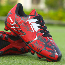 Load image into Gallery viewer, 1 Pair Sports Soccer Shoes Anti-Slip Wear-Resistant AG/TF Studs Grass Training Sports Shoes Sports Equipment

