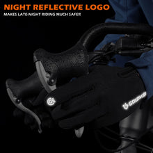Load image into Gallery viewer, Winter Photography Gloves Touchscreen Half-Finger Style Waterproof Anti-Slip Thermal Gloves with Reflective Strips for Outdoor Cycling Fishing
