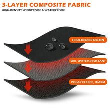Load image into Gallery viewer, Winter Photography Gloves Touchscreen Half-Finger Style Waterproof Anti-Slip Thermal Gloves with Reflective Strips for Outdoor Cycling Fishing
