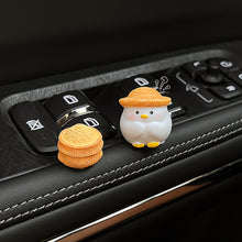 Load image into Gallery viewer, Car Interior Center Console Cute Ornament Decoration Car Navigation Screen Rear Mirror Mini Chick Straw Pile Supplies Accessories
