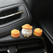 Load image into Gallery viewer, Car Interior Center Console Cute Ornament Decoration Car Navigation Screen Rear Mirror Mini Chick Straw Pile Supplies Accessories
