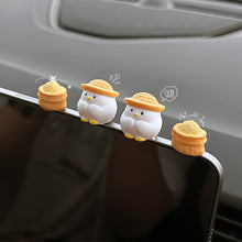 Load image into Gallery viewer, Car Interior Center Console Cute Ornament Decoration Car Navigation Screen Rear Mirror Mini Chick Straw Pile Supplies Accessories
