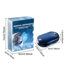 Load image into Gallery viewer, Electromagnetic Solar Car Snow Removal Device Solar Ice and Snow Scraper Winter Automotive Defroster for Windshield and Window
