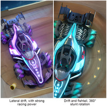 Load image into Gallery viewer, Gesture Control RC Car with Spray Stunt Remote Control Rechargeable LED Light &amp; Side Drift Remote Control Toy Gift for Boys and Girls
