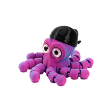 Load image into Gallery viewer, Novelty Pirate Octopus Toy 3D Printed Articulated Cool Desk Decor Articulated Animal Model Collection Display Gift for Gamers Kids Adults
