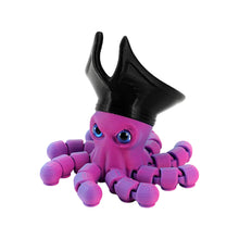 Load image into Gallery viewer, Novelty Pirate Octopus Toy 3D Printed Articulated Cool Desk Decor Articulated Animal Model Collection Display Gift for Gamers Kids Adults
