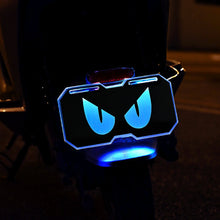 Load image into Gallery viewer, Motorcycle LED Devil Eyes Lights License Plate LED light Motorcycle License Light Rear Tail Lamp Indicators Motorbike Parts

