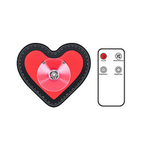 Load image into Gallery viewer, Wireless Remote Control Car Triangle Window Ambient Light Heart Shape Neon Car Mood Light Waterproof Decoration Lamp
