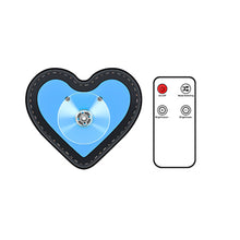 Load image into Gallery viewer, Wireless Remote Control Car Triangle Window Ambient Light Heart Shape Neon Car Mood Light Waterproof Decoration Lamp
