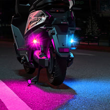 Load image into Gallery viewer, Wireless Remote Control Strobe Light with Multi-color Flash Rechargeable Warning Light for Car Motorcycle Drone Safety Navigation Lamp
