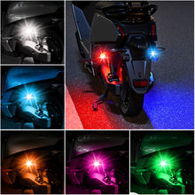 Load image into Gallery viewer, Wireless Remote Control Strobe Light with Multi-color Flash Rechargeable Warning Light for Car Motorcycle Drone Safety Navigation Lamp
