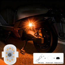 Load image into Gallery viewer, Wireless Remote Control Strobe Light with Multi-color Flash Rechargeable Warning Light for Car Motorcycle Drone Safety Navigation Lamp

