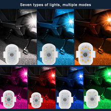 Load image into Gallery viewer, Wireless Remote Control Strobe Light with Multi-color Flash Rechargeable Warning Light for Car Motorcycle Drone Safety Navigation Lamp
