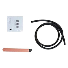 Load image into Gallery viewer, 90cm/35inch D-shaped Seal Strip Car Fuel Cap Charging Port Insulation Dustproof Waterproof Gasket Automotive Weatherproof Seal
